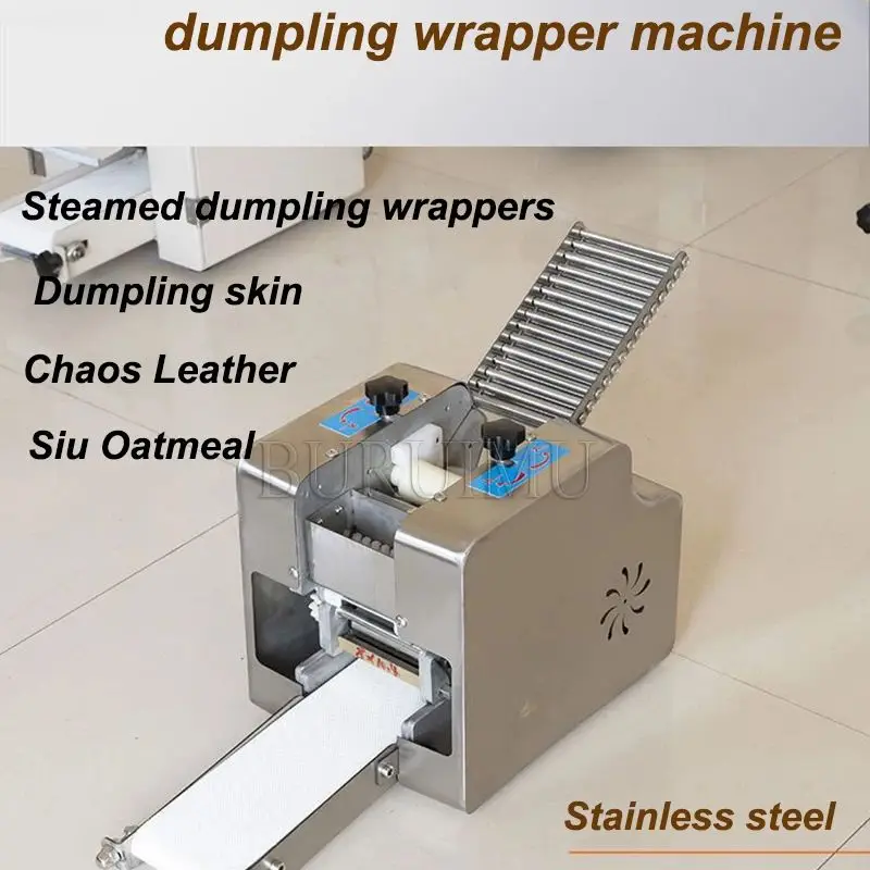 Máquina para hacer Dumplings casera, rebanador de masa, máquina para hacer piel Gyoza, prensado rodante, Pastas, imitación Manual, pequeño molde comercial personalizado