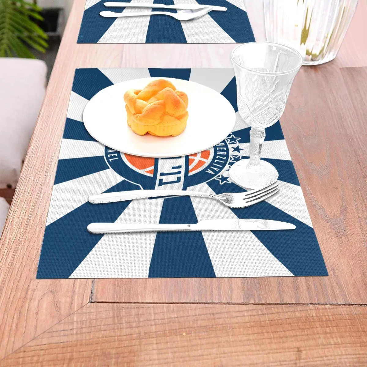 Israel Bnei Herzliya Bc Pvc Geweven Placemats Waterdicht Gemakkelijk Schoon Te Wipebaar Decoratie Voor Restaurant Keuken