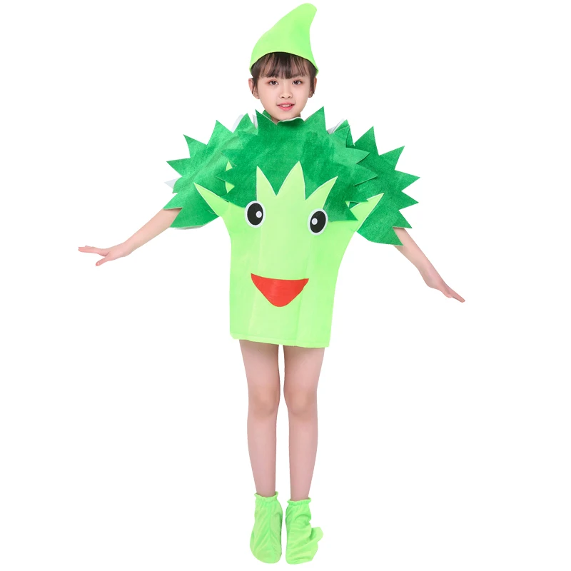 Vegetable Role-play Costume,Vegetable Theme Dance Performance Clothing, Chinese Cabbage/Potato/Mushroom  etc.