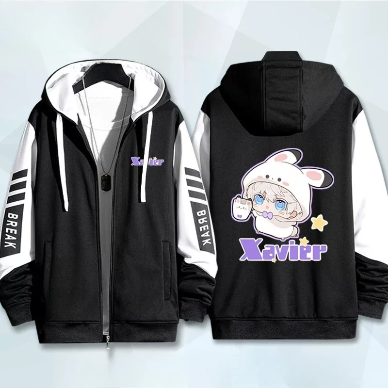 Anime Love and Deepspace 3D Print Zip Up Women/Men Hoodie Sweatshirt Rafayel Xavier Sylus Zayne Cosplay Zipper Hooded Jacket