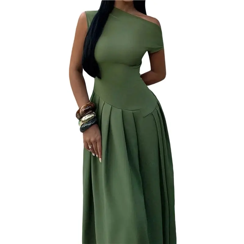 

CYL-Элегантное женское облегающее длинное вечернее платье на одно плечо для торжественных мероприятий