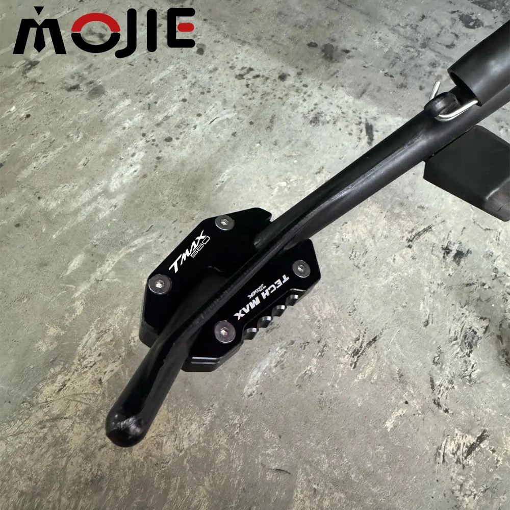 For YAMAHA TECH MAX TMAX560 2020 2021 2022 2023 2024 2025 2026 TMAX 560 Motorcycle Side Stand Enlarge Plate Kickstand Extension