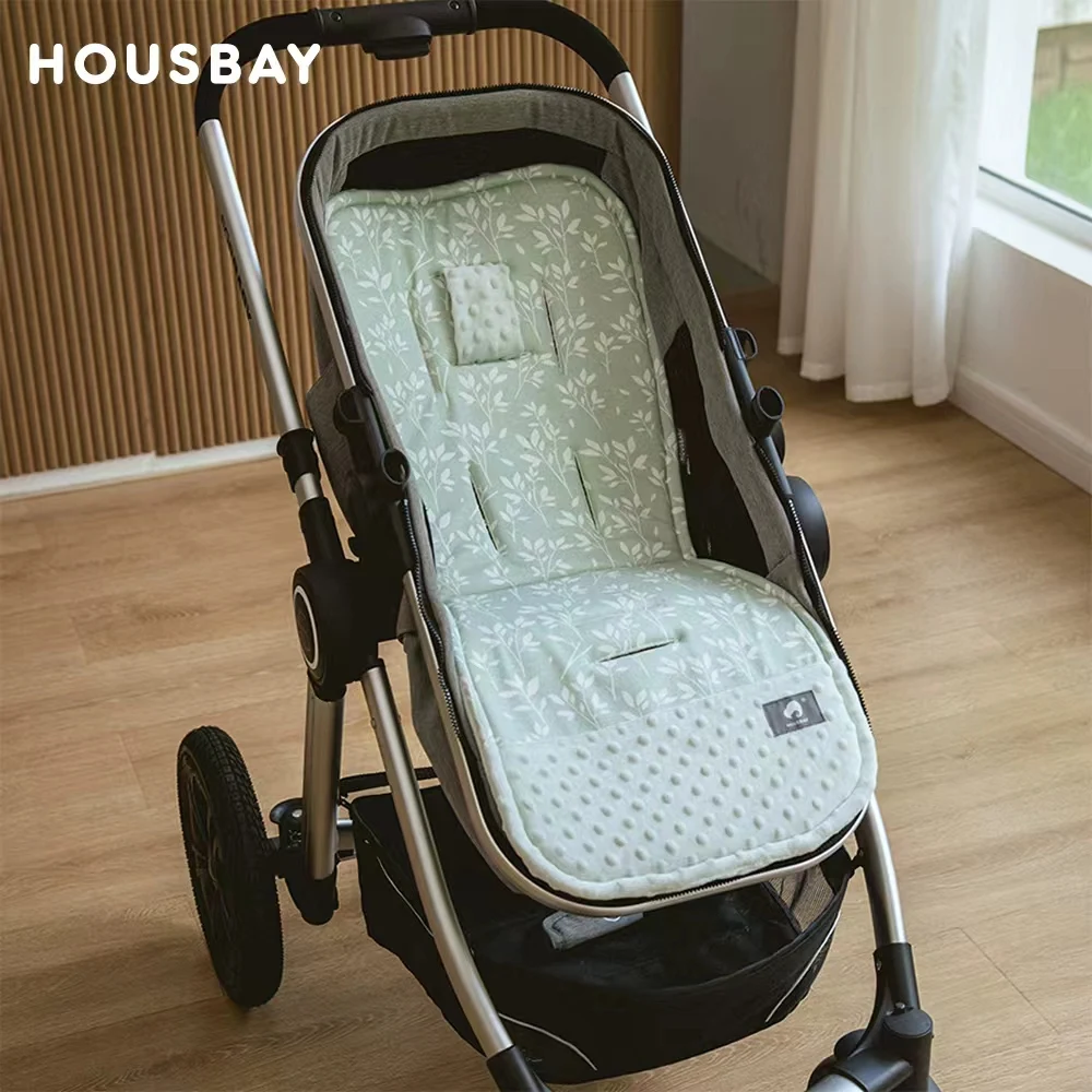 

Pushchair Cushion Baby Breathable Ice Silk All-Season Universal Anti-Stuffy Washable And Skid-Proof Baby Pushchair Thickening