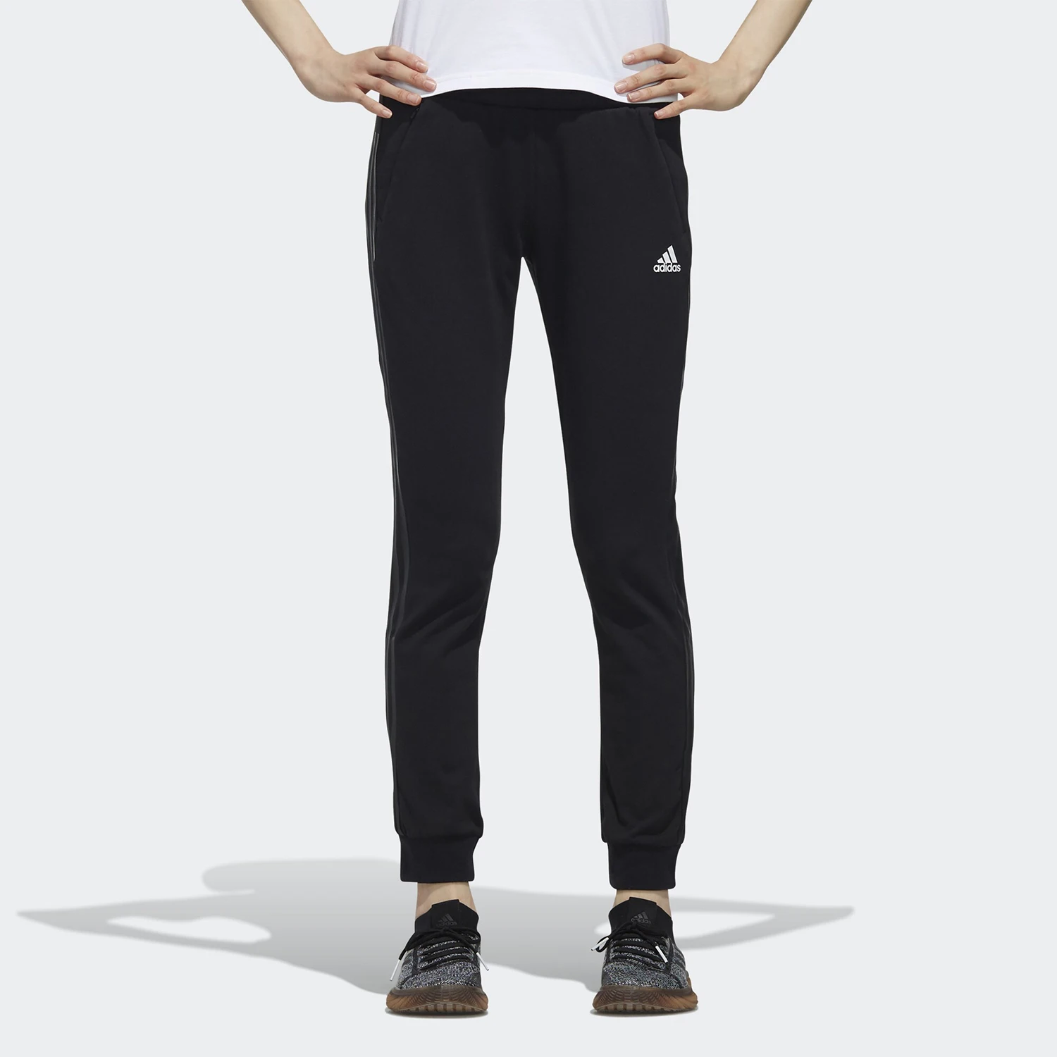 Pantaloni in tessuto casual sportivo da donna originali ufficiali Adidas 2023 DY8698