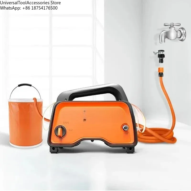 High Pressure Washer Lithium Battery Wireless Washing Machine Portable Water Flush Pump High Power Household Cleaning Tools