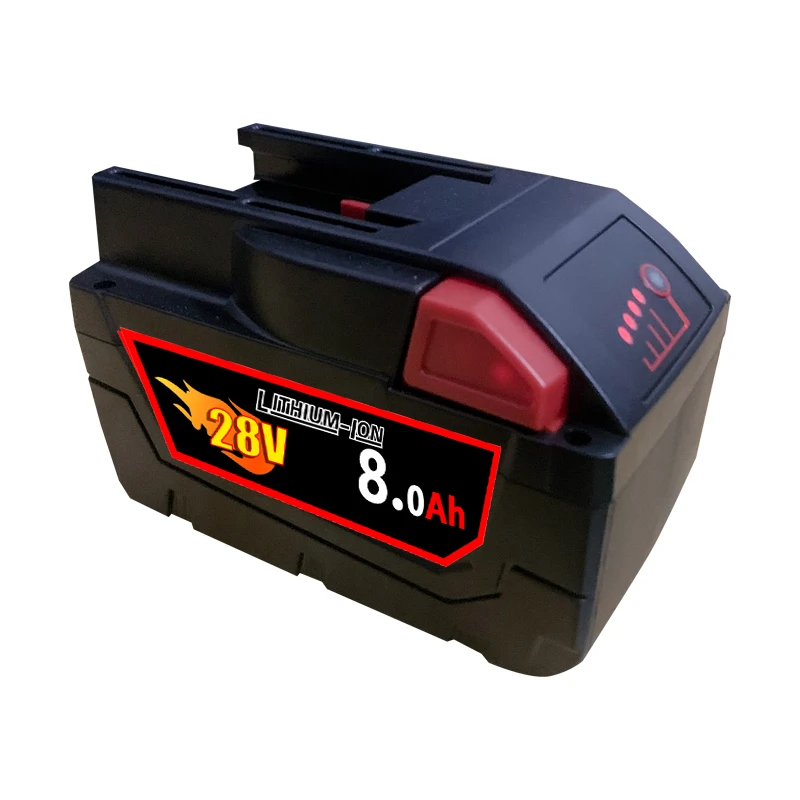 28 فولت 12.0Ah لميلووكي M28 بطارية ليثيوم أيون استبدال البطارية لميلووكي 28 فولت M28 48-11-2830 0730-20 أداة البطارية #2