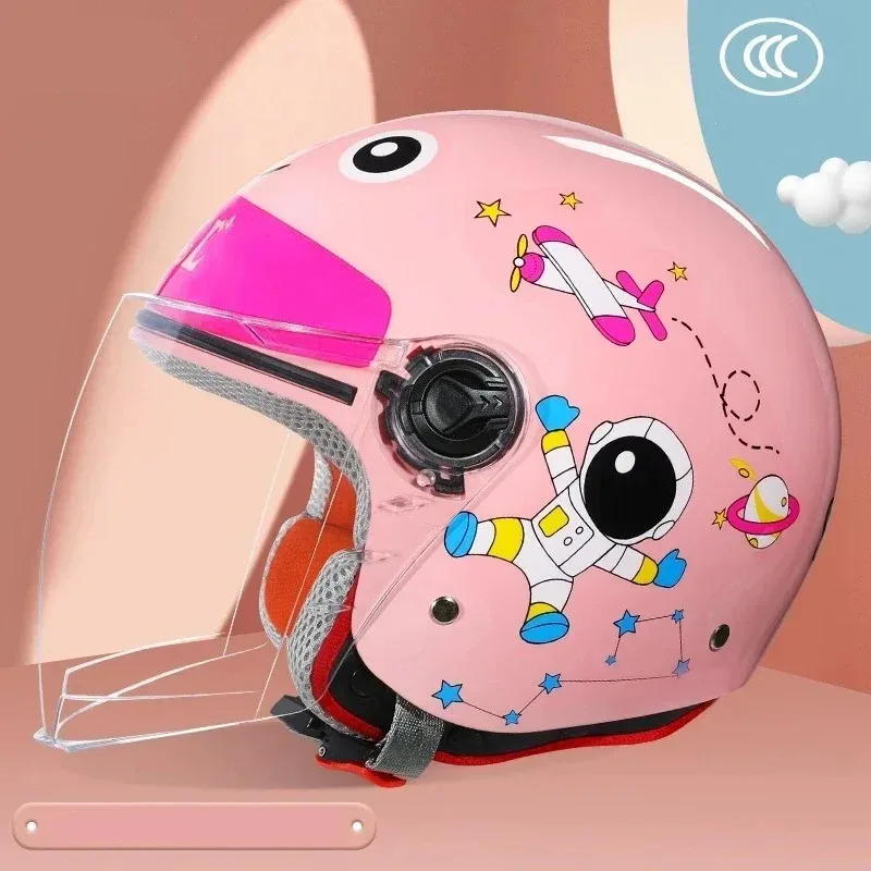 Jednorożec dzieci Cute Cartoon cztery pory roku kask motocyklowy Unisex sportowa otwarta twarz samochód elektryczny rower dziecięcy kask dziecięcy