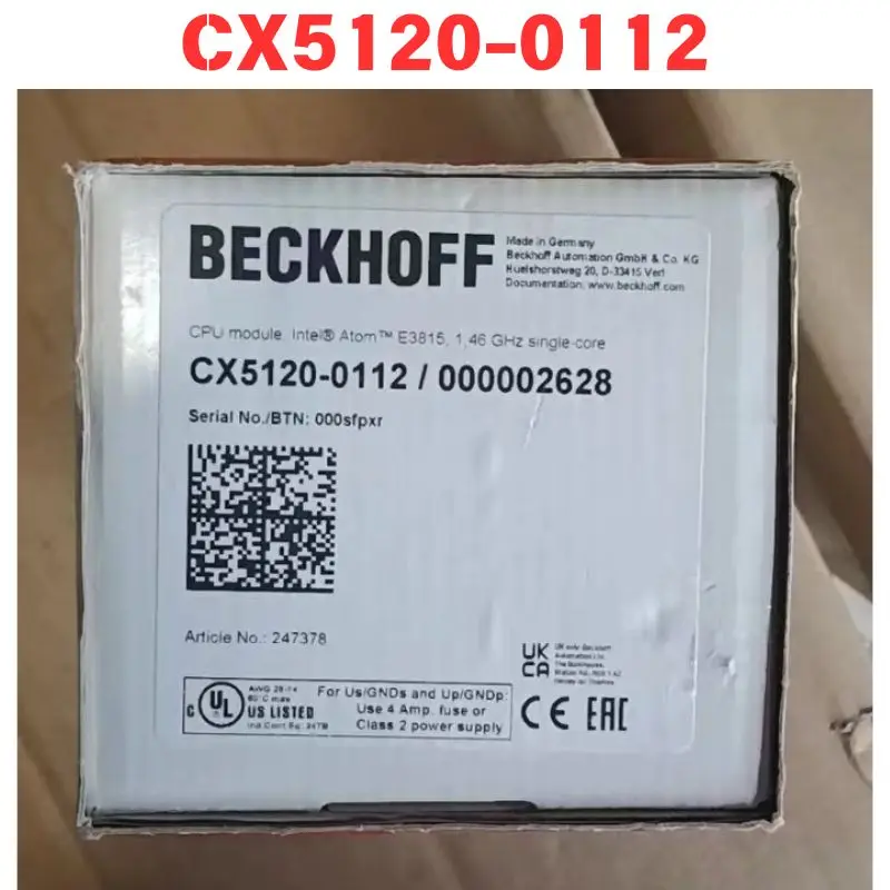 New and used CX5120-0112 modular Functional test OK