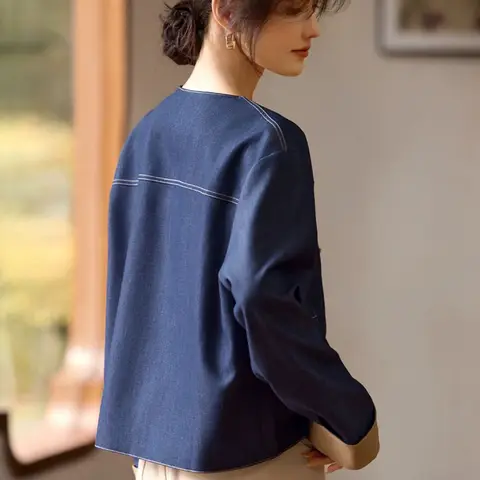 10 best sales Jacka i kinesisk stil - №8