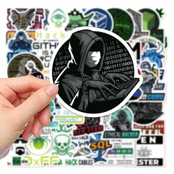 10/50PCS Cool Hacker Programmierung Netzwerk Aufkleber für Gepäck Computer Skateboard Laptop Motorrad Spielzeug Helm Auto Aufkleber