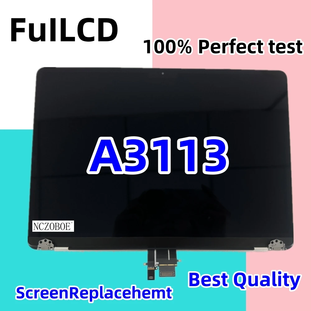 A2681 NCZOBOE LCD Display Screen for MacBook Air A2337 A2338 A3113 A3240 A2941 A3114 A3241 LCD Display Screen Assembly