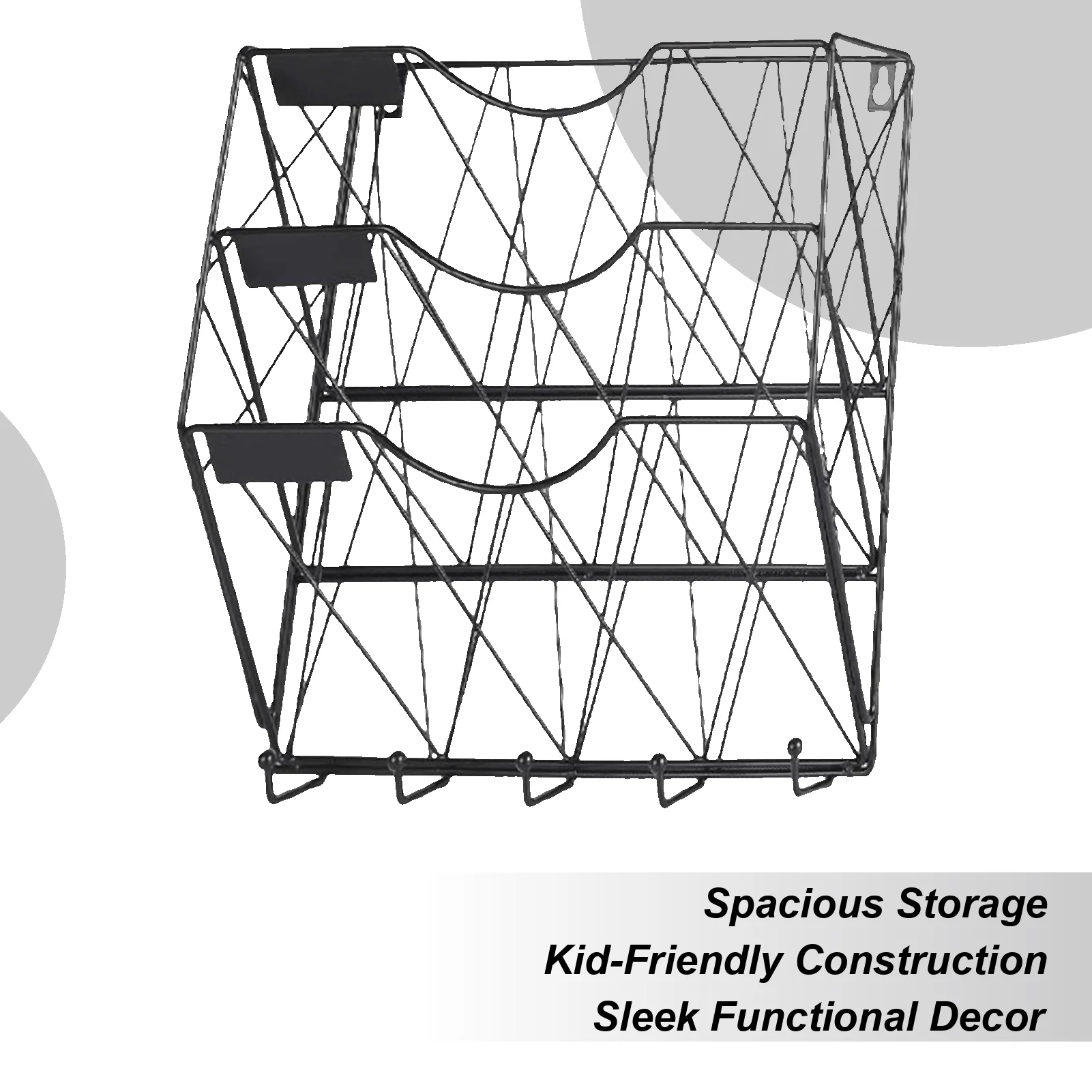 

Wall Bookshelf for Kids Wall Key Holder with Shelf Display Rack Screws Mount for Notebooks Small Items Bedroom Dorm Nursery