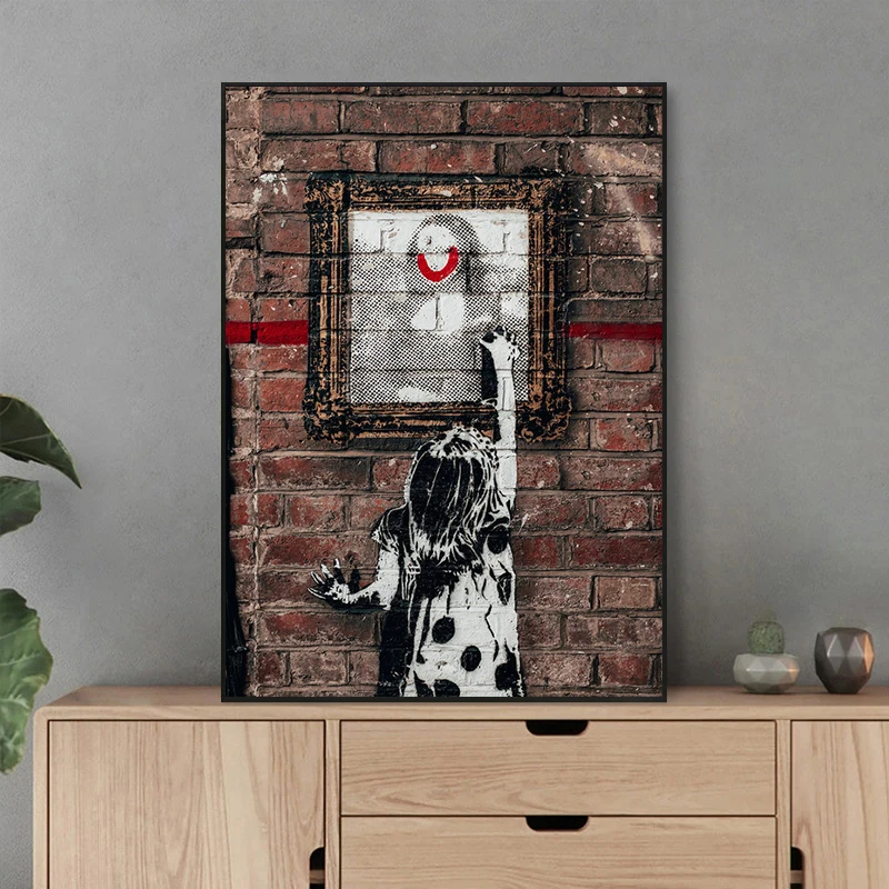 

Modern Street Graffiti Art Posters and Prints Painted on Canvas Wall Art Pictures for Living Room Home Decoration