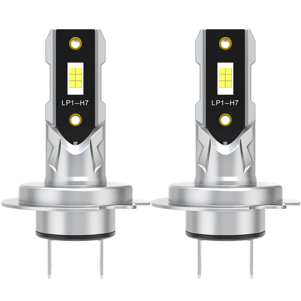 Xstorm h7 kit de farol de lâmpada led mini sem fio 50w 20000lm 6500k csp para farol de carro 12v