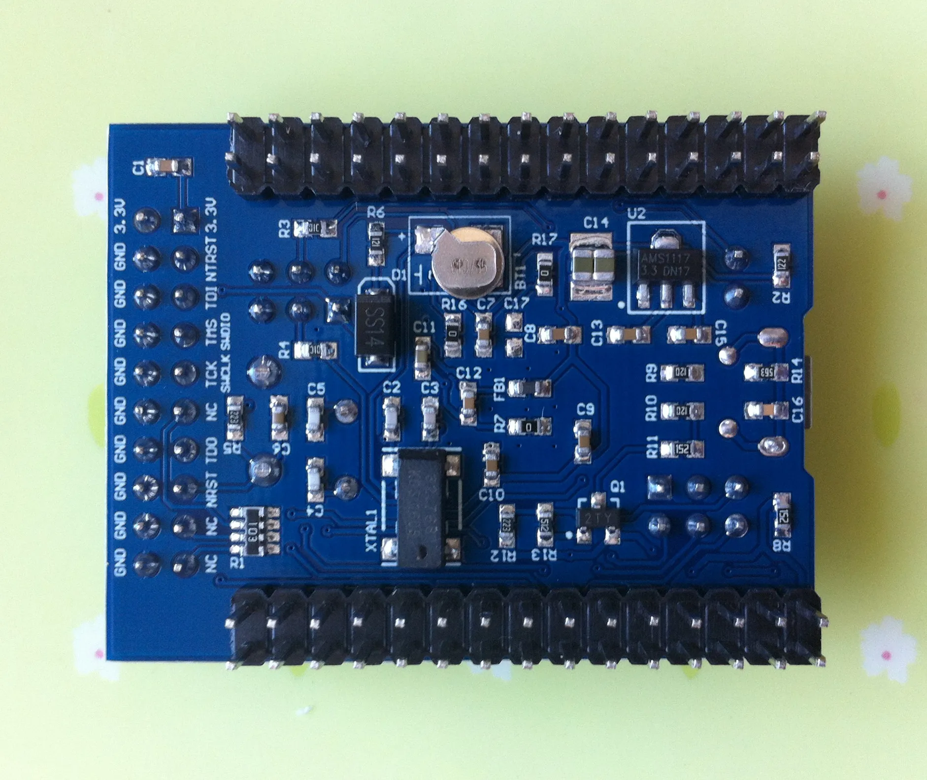 STM32F105RBT6 Core Board Minimal System Development Board Mini Board STM32F105 Core Board