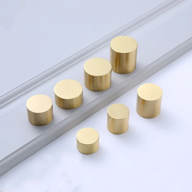 Yiqianyuan 1Piece/Lot Brass Cabinet Dresser Chair Table Sofa Leg Cover Gold Foot Ferrule Wood Leg Protector Furniture Accessory