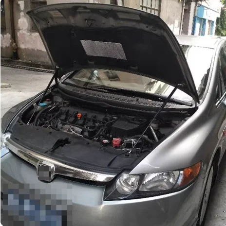 

1 комплект газовых стоек для Honda Civic MK8 2005-2012 гг., передний капот, модификация подъемной опоры, демпфер, опорные стержни амортизатора