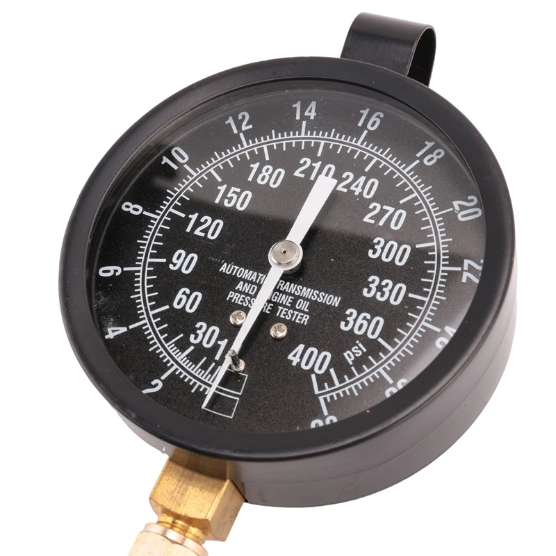 1Set TU-11A Hydraulic Oil Pressure Gauge Automatic Transmission Pressure Gauge Tester Pressure Gauge Metal+Plastic