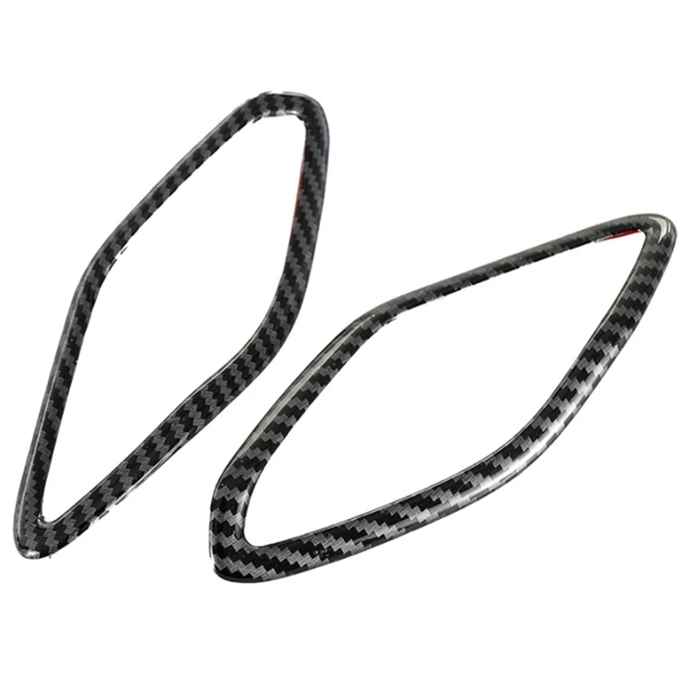 For 11Th Gen 2022 Carbon Fiber Front A-Pillar Speaker Cover Trim Decorative Ring Frame Sticker