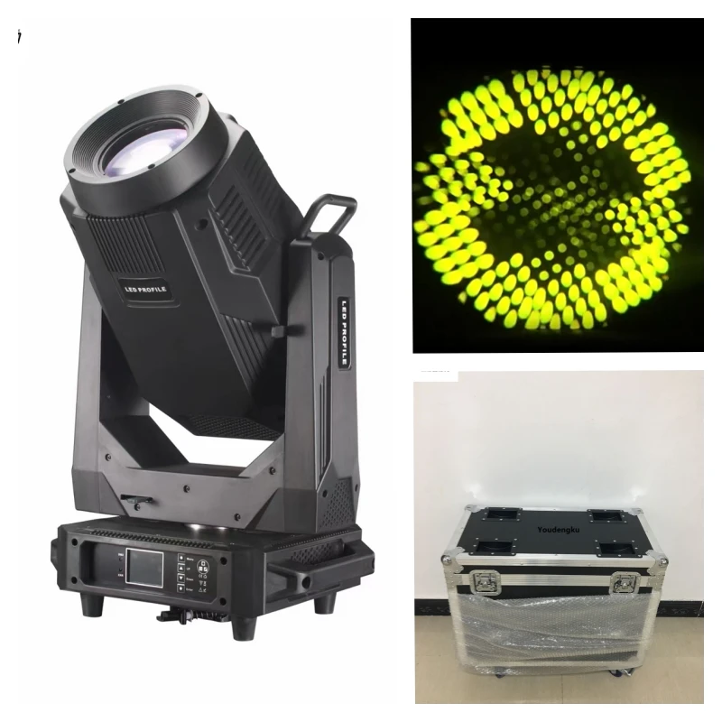 2 pieces with flightcase 1000W CMY&CTO Profile Led Moving Head Light With Mutifiy Pattern Effect