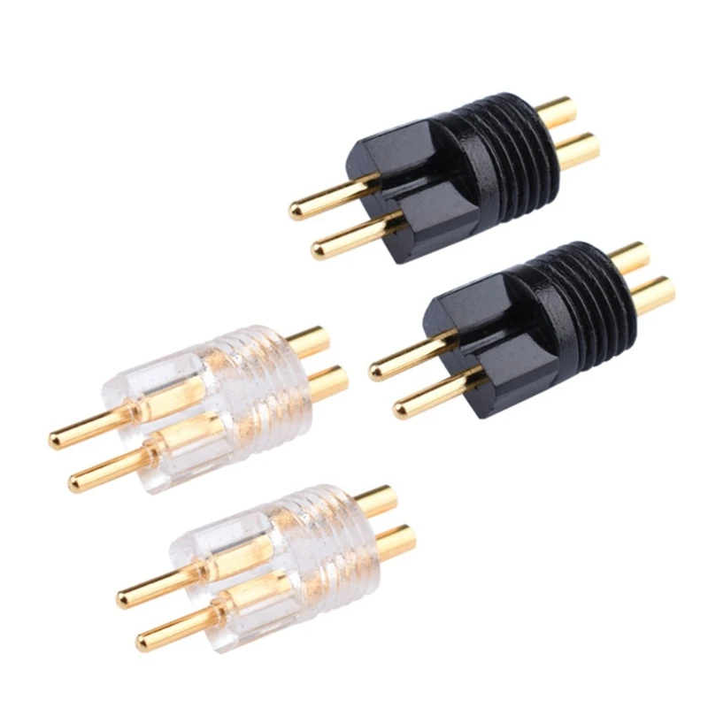 45BB 10 chiếc Pin mạ vàng 0,78mm DIY Cáp nghe 2Pin Nhà 0,78Pin có khe cắm