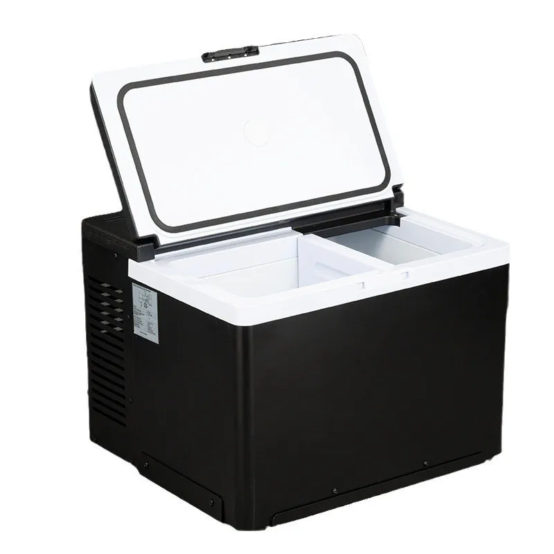 

Car Refrigerator 22L, Compressor Cooling, Portable Fridge for Vehicle, Dual Temperature Control, Freezer and Chiller
