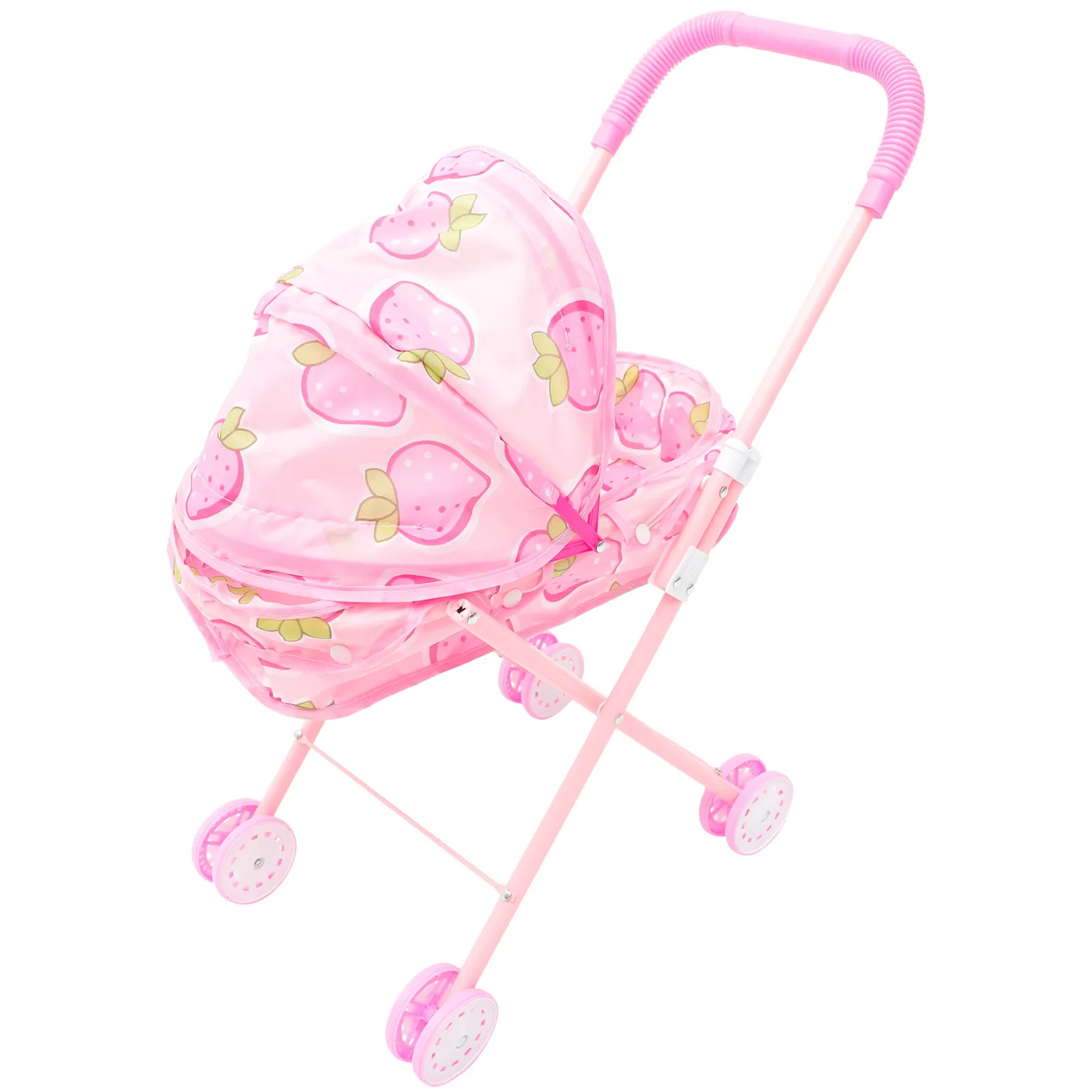 Kids Role Play Small Stroller Toy Baby Stroller Simulation Dolls Stroller Toy Pretend Play Toy Stroller Plaything ﻿