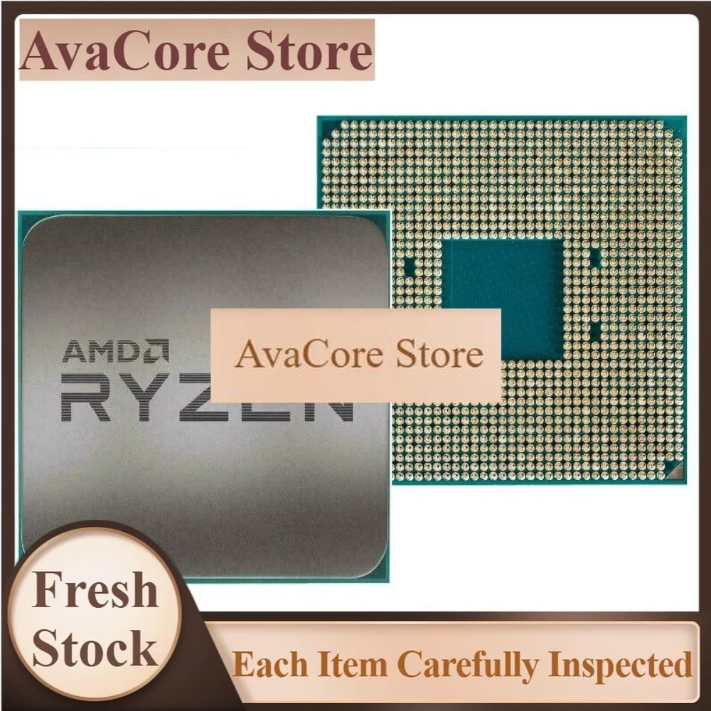 AvaCorenew AMD Ryzen 5 R5 5600 3.5GHz 6-Core 12-Thread CPU Processor 65W L3=32M 100-000000927 LGA AM4