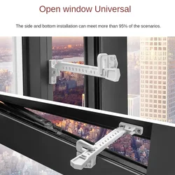 Plastic Steel Windows Casement Window Air Brace Window Limiter Windproof Retainer Lock Window Lock Latch