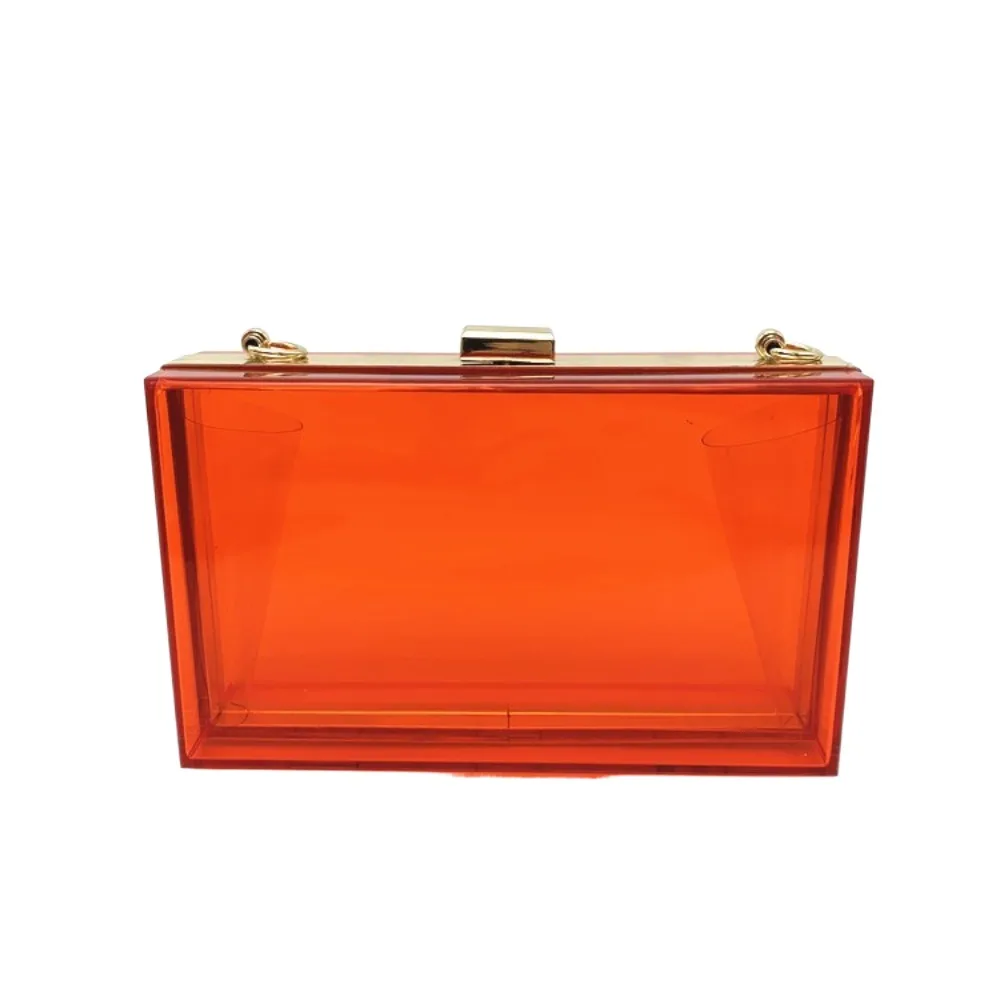 

Waterproof Storage Bag Acrylic Transparent Bag Box Bag Beach Bag Banquet Crossbody Bag Summer Cosmetic Bag Women Handbags Women