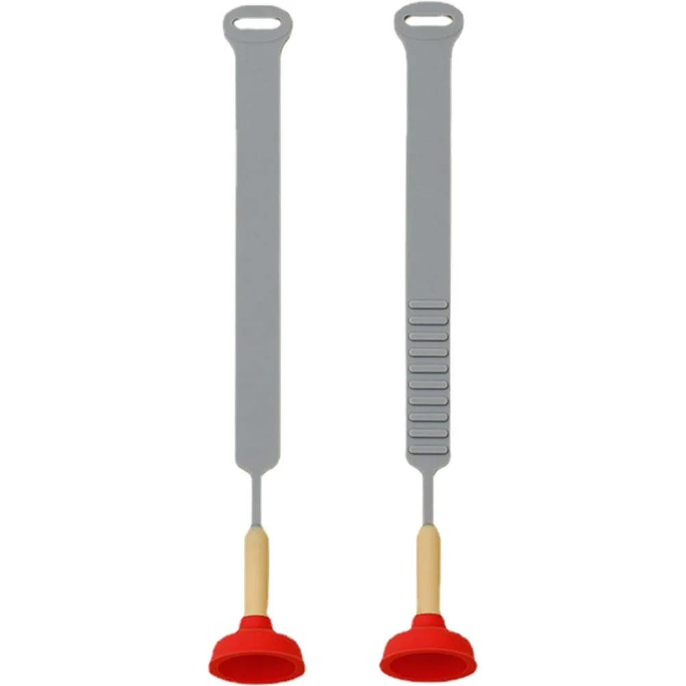 

2 Pcs Useful Toilet Lid Lifter Seat Handle Household Holder Silica Gel Handles Travel