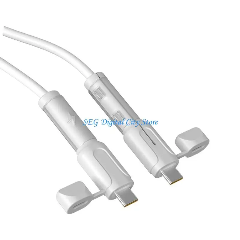 

U75B Universal Data Cable Savers Soft Rubber Connectors Guards Extend Wire For Daily Use