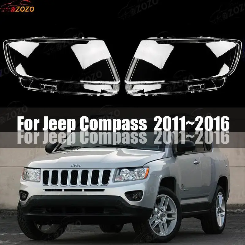 For Jeep Compass 2011 2012 2013 2014 2015 2016 Car Headlight Cover dust cover for headlights car accessories automobil parts
