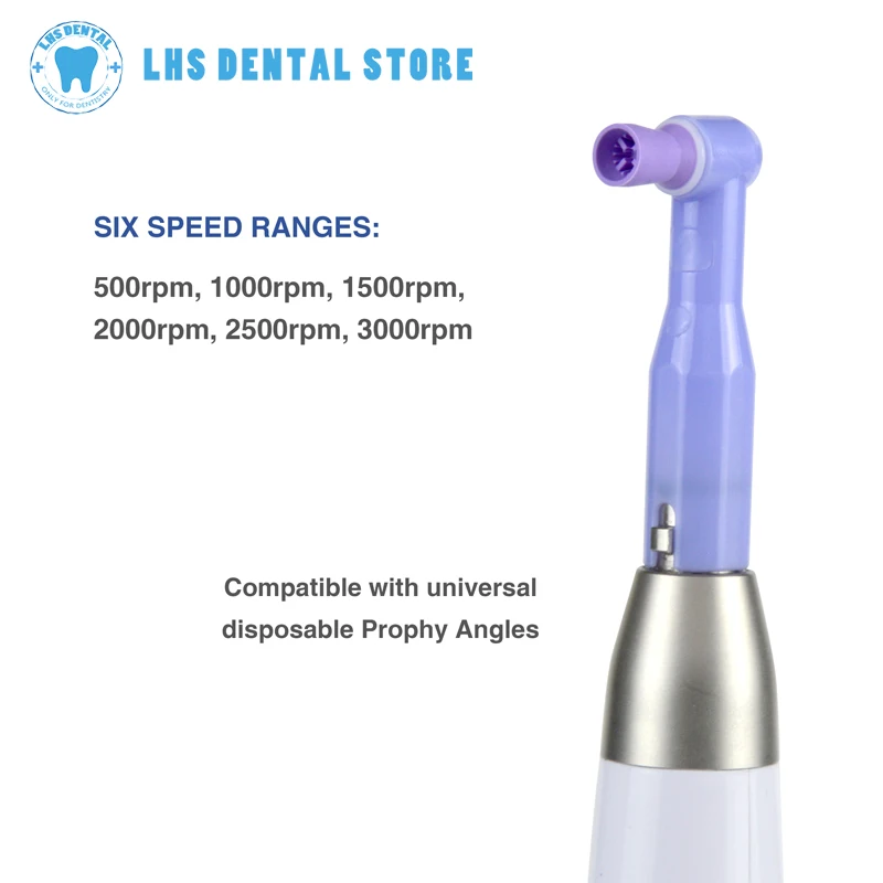 Dental Polishing machine  LCD Cordless Hygiene Prophy Handpiece Adjustable Speed Handpiece 360° Swivel Dental equipment - Image 4