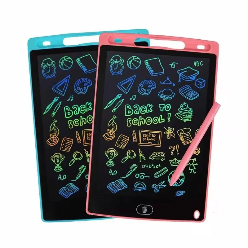 Tablero de dibujo mágico para niños, tableta de escritura de dibujo LCD de 4,4/8,5 pulgadas, Bloc de dibujo de grafiti, tablero de escritura a mano, juguetes educativos