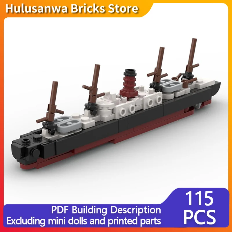 

Carpathia Passenger Steamship Model MOC Building Bricks War Equipment Modular Technology Gift Holiday Assemble Children Toy Suit