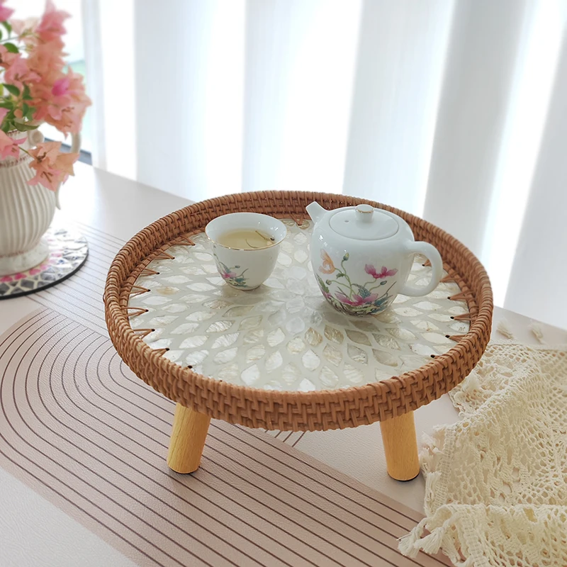 

Furniture for small-sized apartments small tatami small low table household sofa small round table