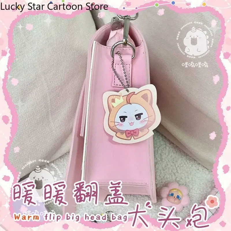 إنفينيتي نيكي تأثيري التطريز حقيبة كروسبودي حقيبة كتف Kawaii تأثيري عيد ميلاد الهالوين هدية المشجعين لعبة أنيمي