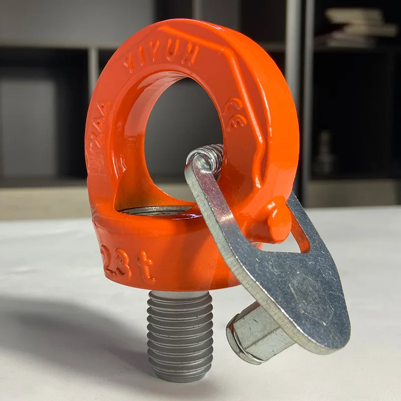 Eye-shaped Rotating Hoist Ring Rigging Hoist Ring Bolt Anti-corrosion Design