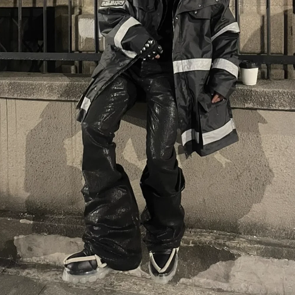 Fashion Streetwear Black Wax L - Men'S Fashion With Baggy Jeans recension och pris
