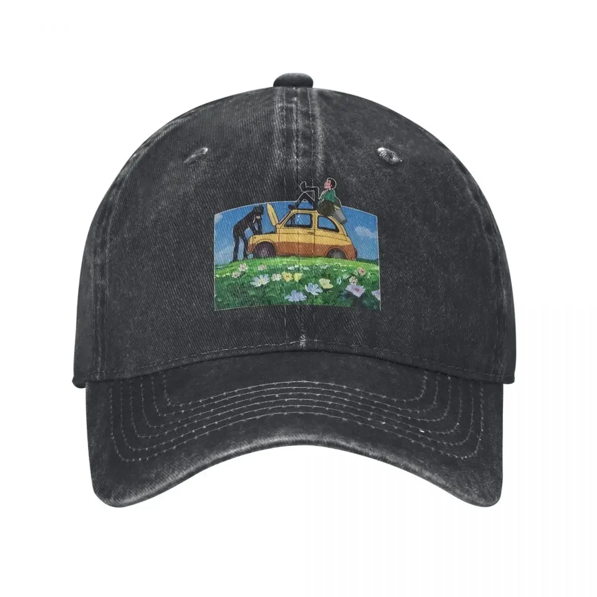 Lupin III, Animal Print demin Cap Breathable Design Golf Hat Women's Baseball Cap
