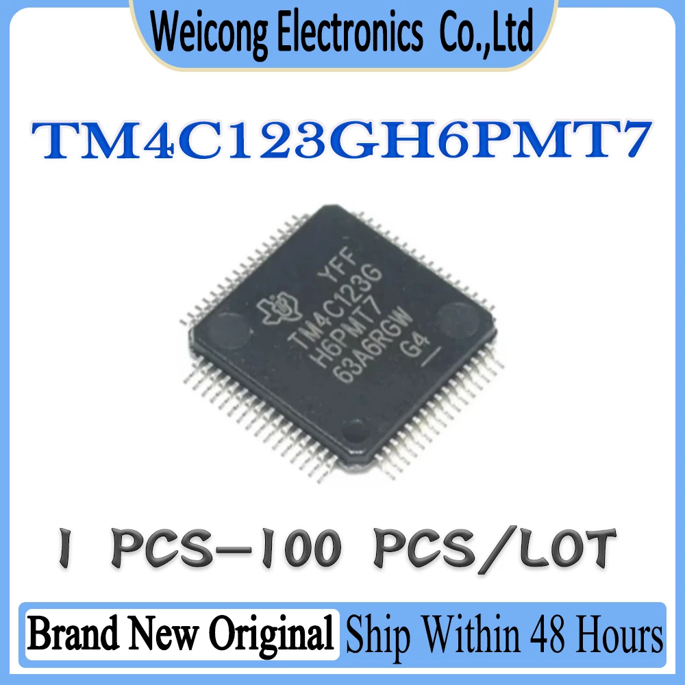 

TM4C123 TM4C123GH6PMT7 TM4C123GH6PMT TM4C123GH6 TM4C123GH TM4C123G TM4C New Original IC MCU Chip LQFP-64