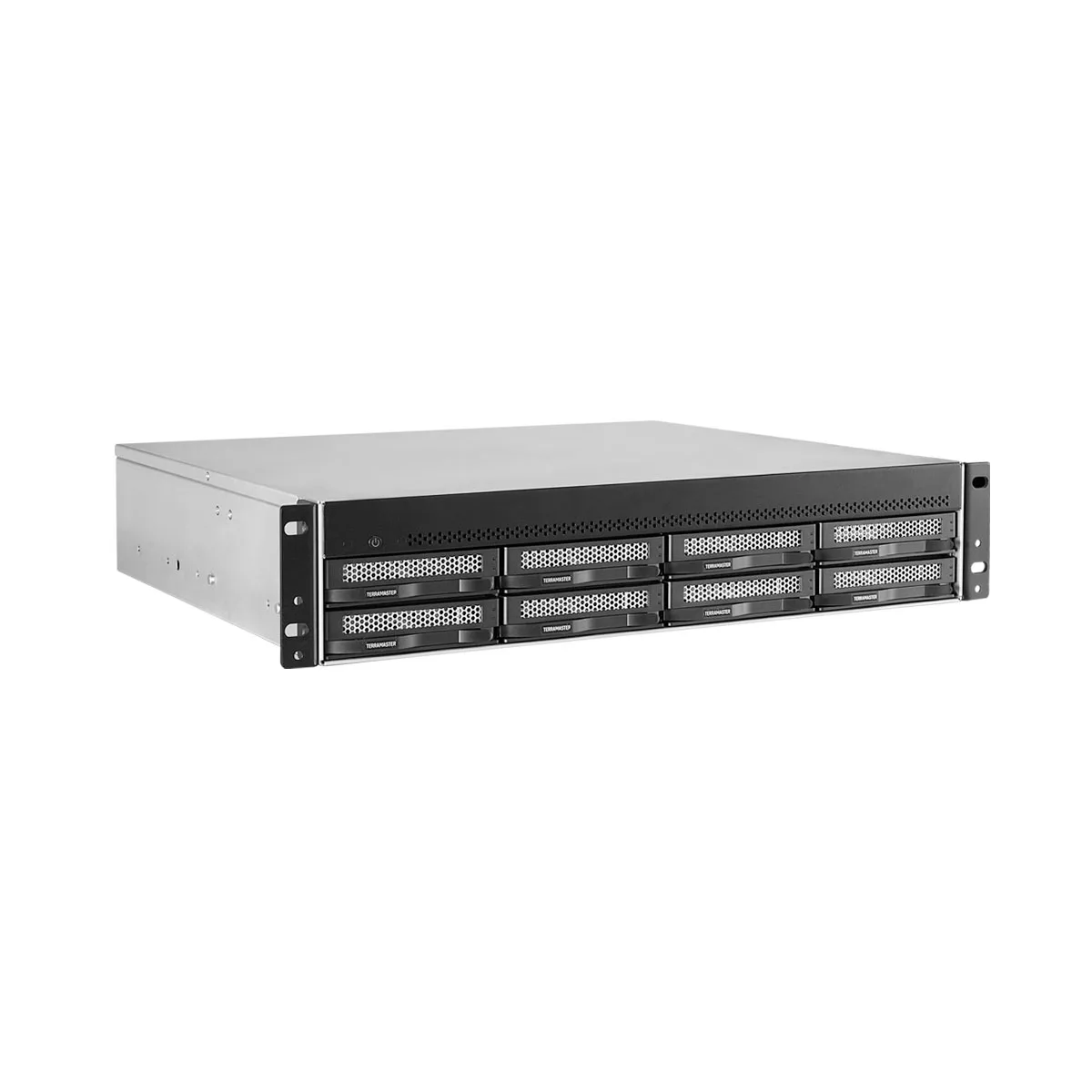 TERRAMASTER U8-450 NAS Server –High Speed Network Attached Storage with Atom C3558R Quad-core, 8GB Memory, SFP+ 10GbE(Diskless)
