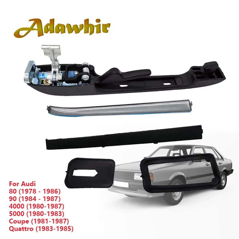 Door Handle Outer for AUDI 80 100 Coupe/Quattro Quattro/Sport URQUATTRO  813837205C  813837206C 813839205  813839206