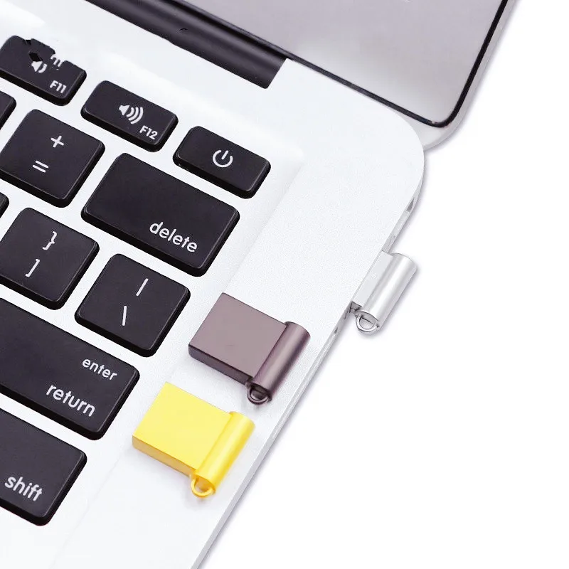 ミニフラッシュペンドライブ 128GB 64GB 32GB 16GB Cle USB 2.0 スティック USBフラッシュドライブ 高速USBストレージキー USBデバイス タイプC