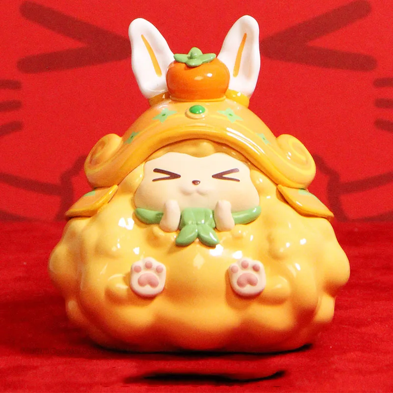 KIKI Lucky Series of The Year of The Rabbit Blind Box Mystery Box Toys Doll Cute Anime Figure Desktop Ornaments Gift Collection