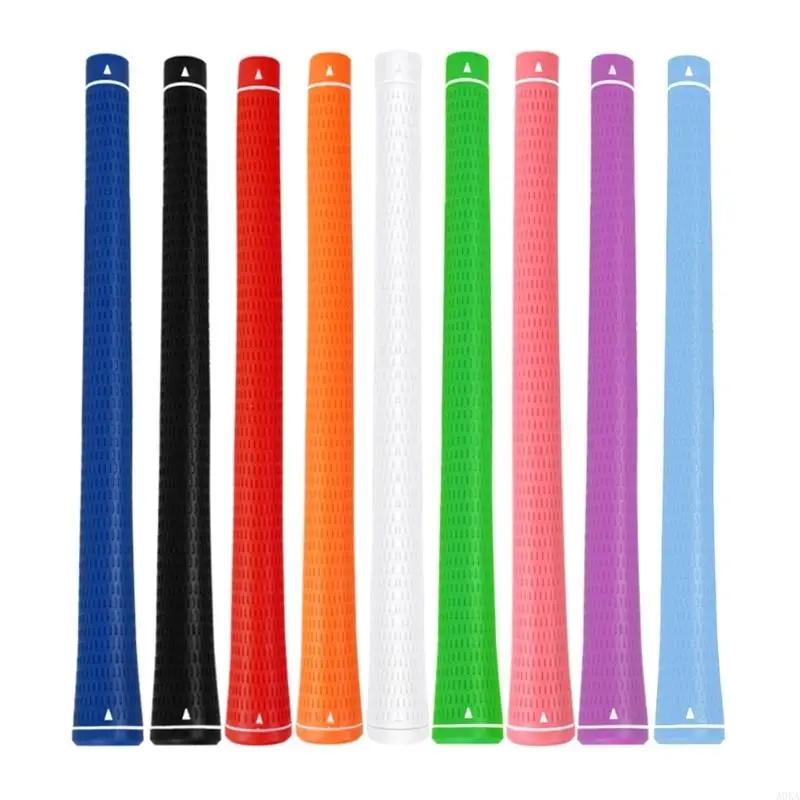 A0KA 10Pcs Golf Club Putter Grip Anti Skid Rubber Putter Grip Standard Replacements