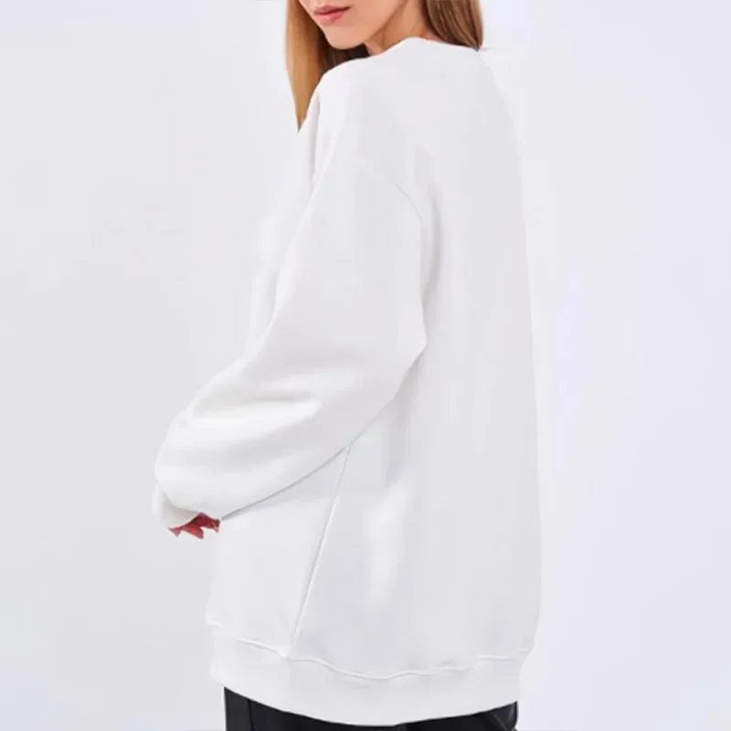 New Woman Clothing Comfortable Sweatshirts Round Neck Hoodie Loose Tops Versatile Casual Simplicity High Quality Daily Hot Sales