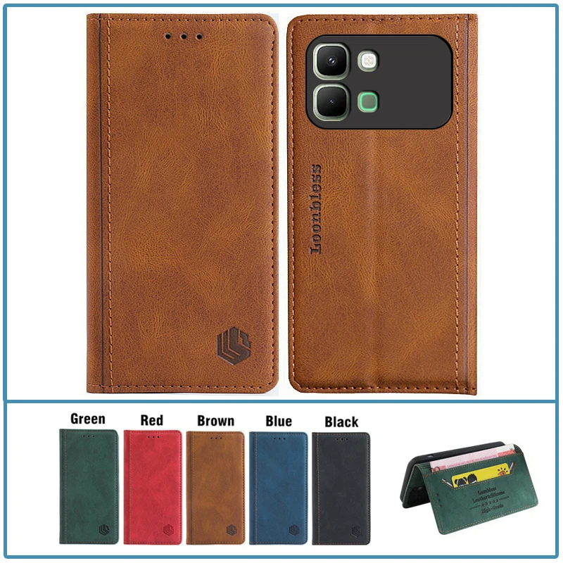Funda tipo libro para Infinix Note Edge, Funda de cuero para Infinix Note Edge 5G, Funda para Infinix NoteEdge, Funda protectora