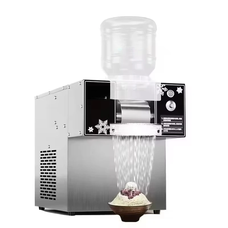 Commercial Snow Snowflake Machine Mini Snow Ice Maker Shaver Machine